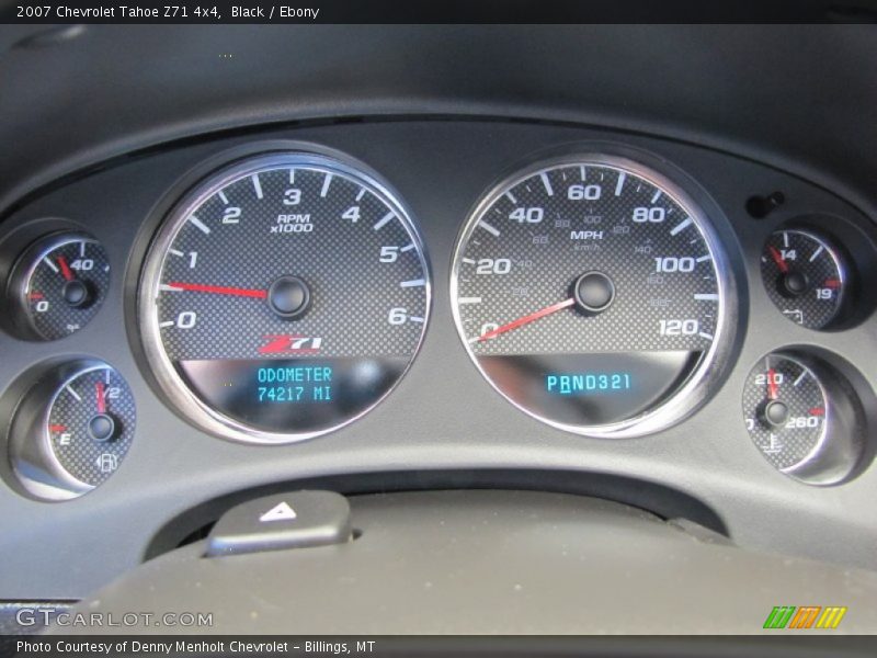  2007 Tahoe Z71 4x4 Z71 4x4 Gauges