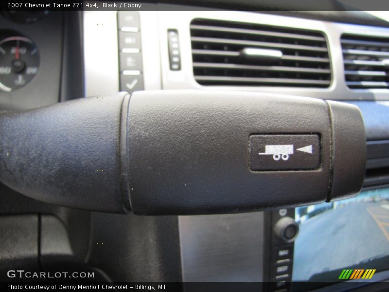 Black / Ebony 2007 Chevrolet Tahoe Z71 4x4