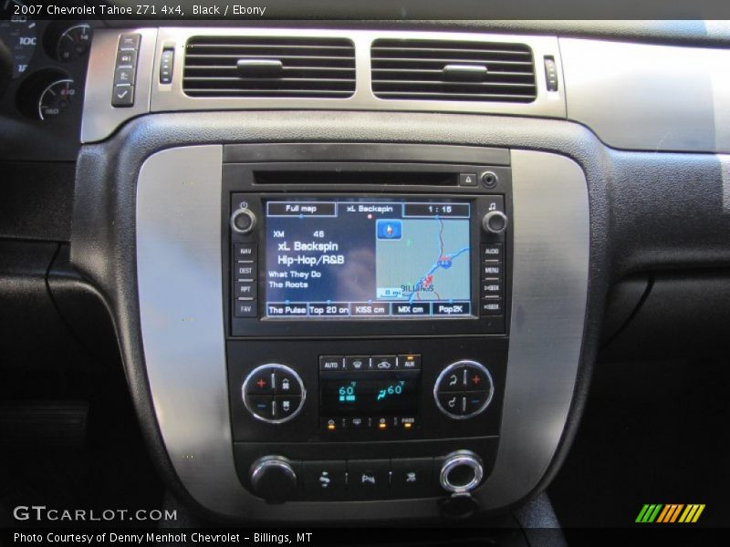 Controls of 2007 Tahoe Z71 4x4