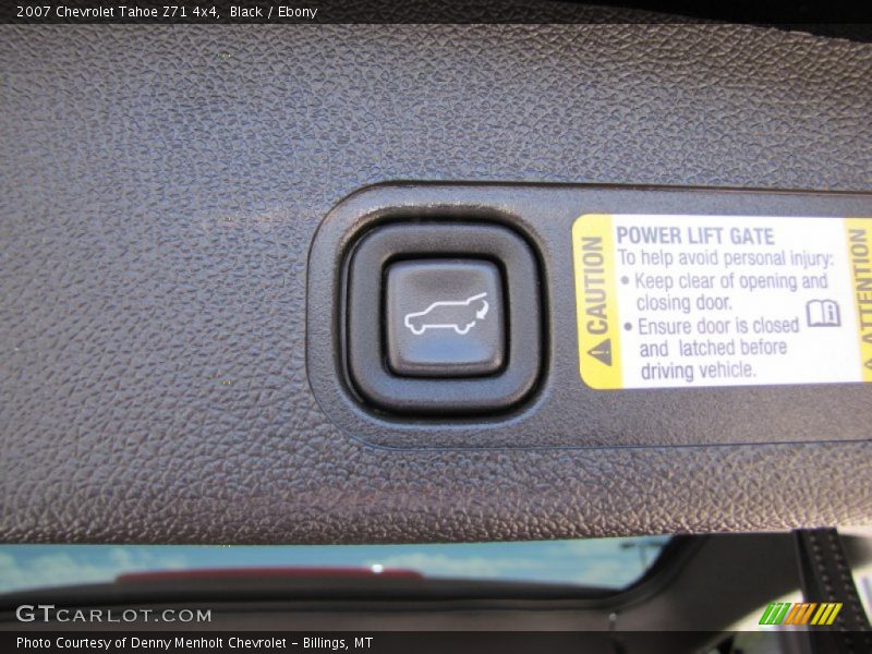 Black / Ebony 2007 Chevrolet Tahoe Z71 4x4