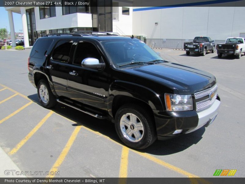 Black / Ebony 2007 Chevrolet Tahoe Z71 4x4