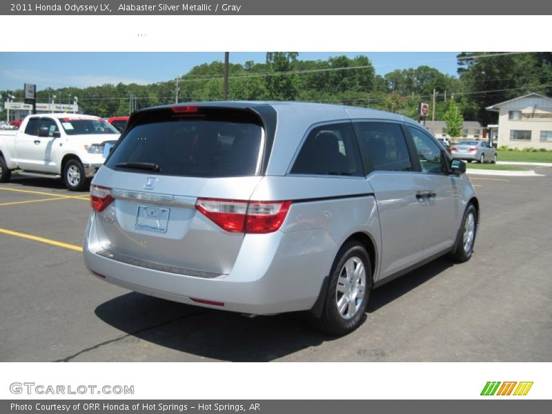 Alabaster Silver Metallic / Gray 2011 Honda Odyssey LX