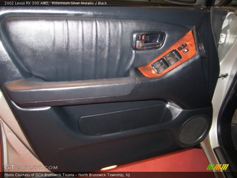 Millennium Silver Metallic / Black 2002 Lexus RX 300 AWD