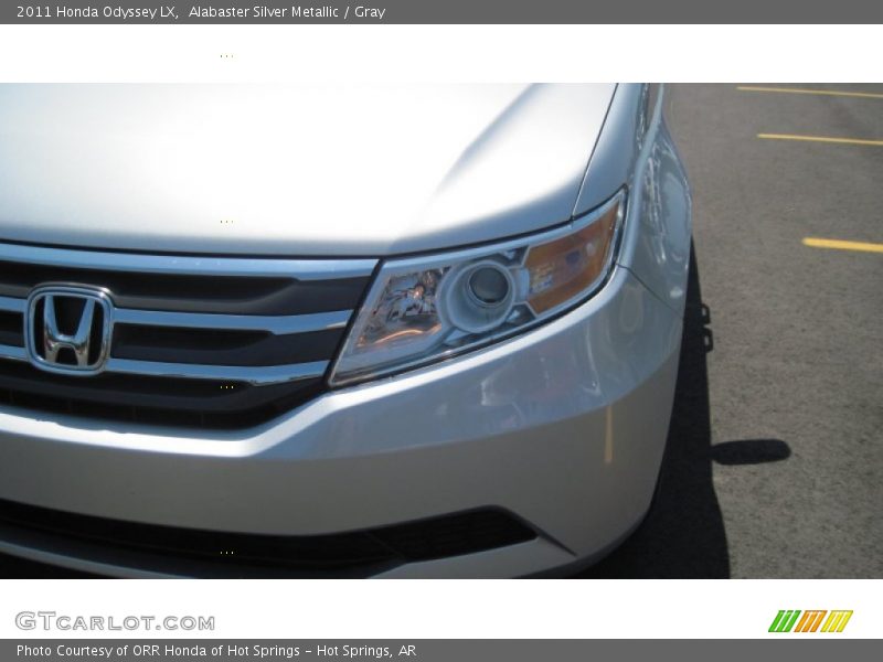 Alabaster Silver Metallic / Gray 2011 Honda Odyssey LX