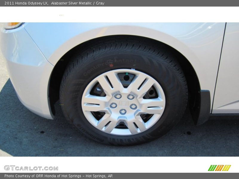 Alabaster Silver Metallic / Gray 2011 Honda Odyssey LX
