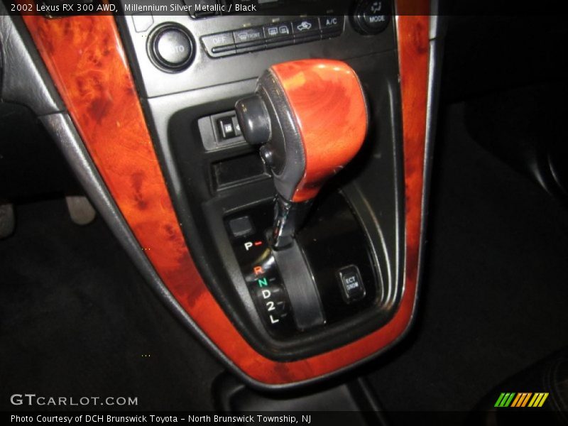 Millennium Silver Metallic / Black 2002 Lexus RX 300 AWD