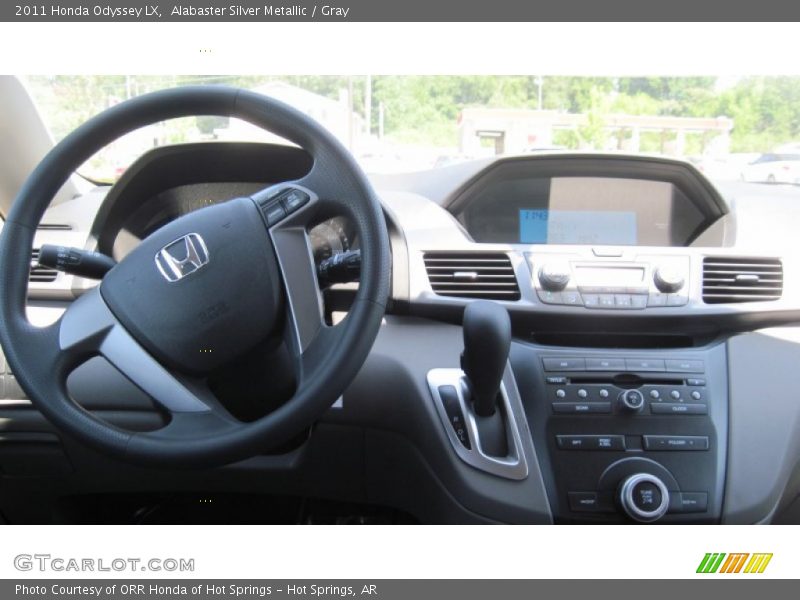 Alabaster Silver Metallic / Gray 2011 Honda Odyssey LX