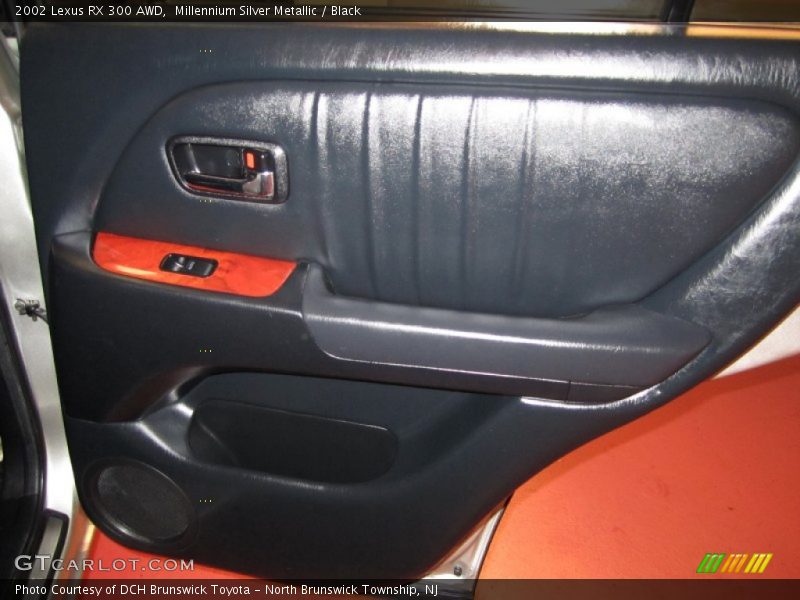 Millennium Silver Metallic / Black 2002 Lexus RX 300 AWD