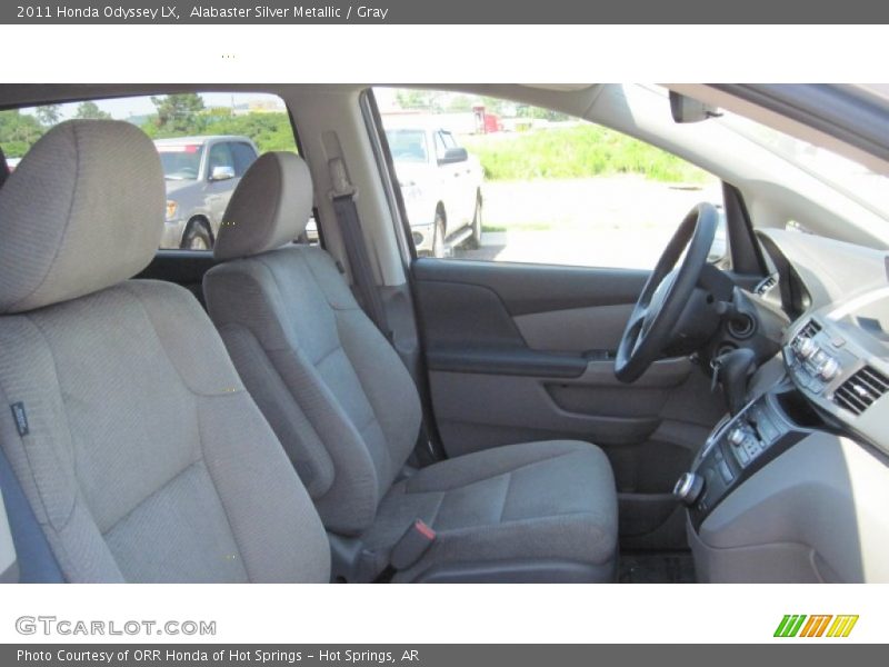 Alabaster Silver Metallic / Gray 2011 Honda Odyssey LX
