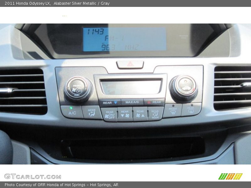 Alabaster Silver Metallic / Gray 2011 Honda Odyssey LX