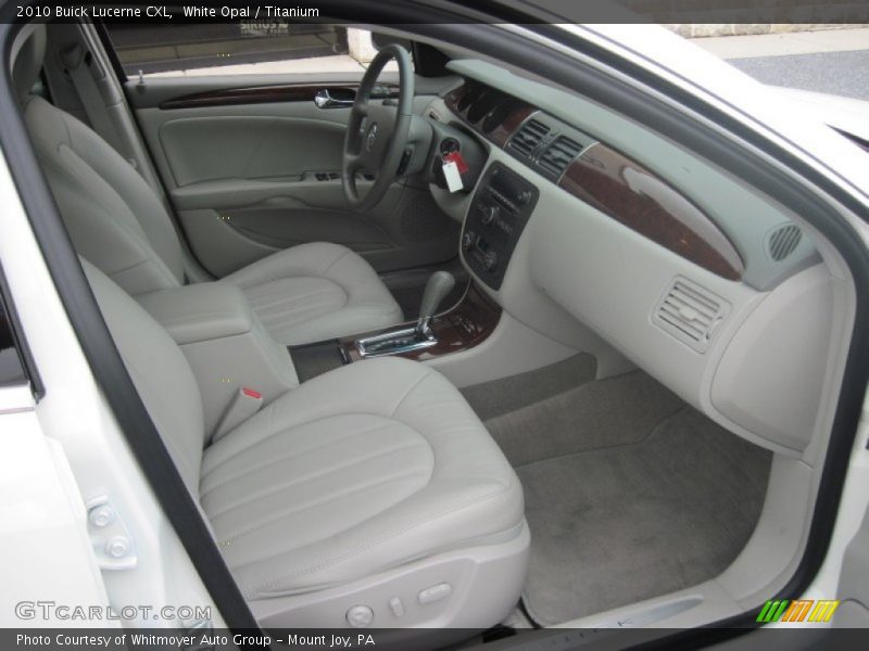 White Opal / Titanium 2010 Buick Lucerne CXL