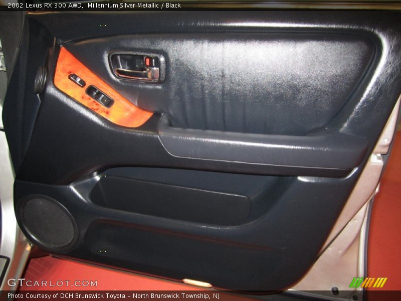 Millennium Silver Metallic / Black 2002 Lexus RX 300 AWD