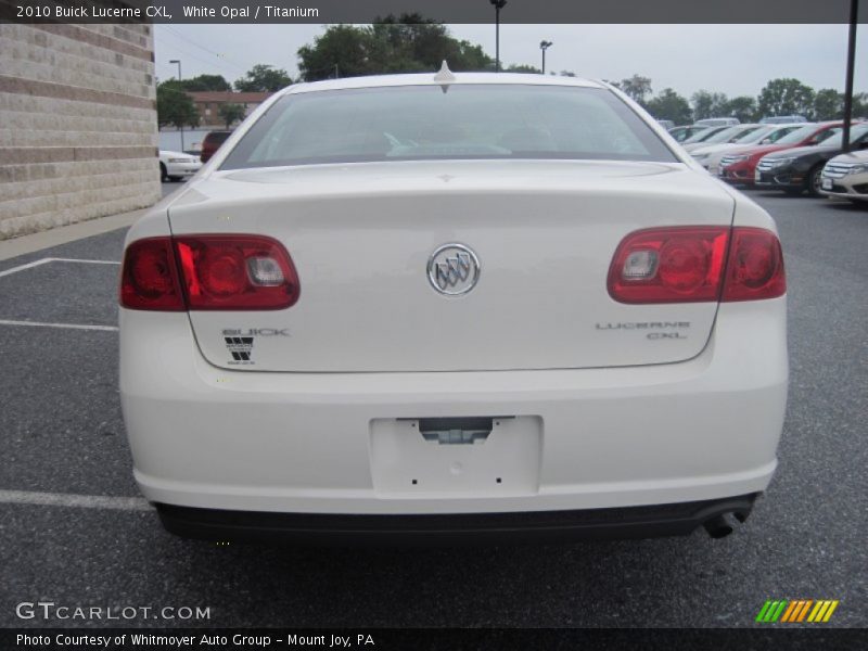 White Opal / Titanium 2010 Buick Lucerne CXL