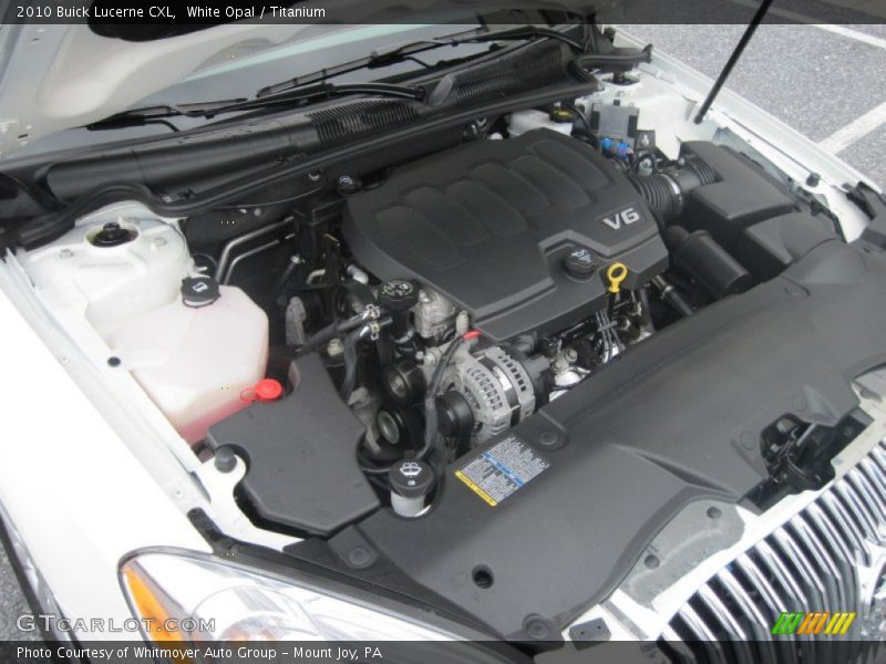 White Opal / Titanium 2010 Buick Lucerne CXL