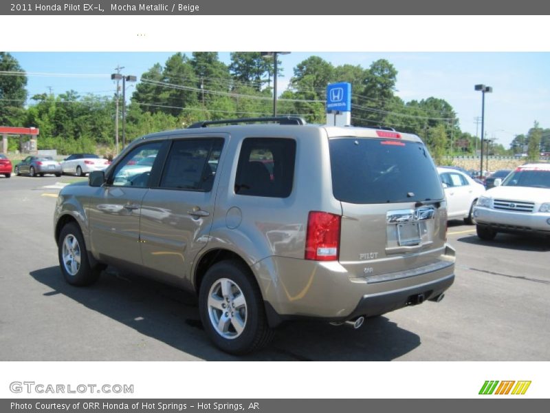 Mocha Metallic / Beige 2011 Honda Pilot EX-L