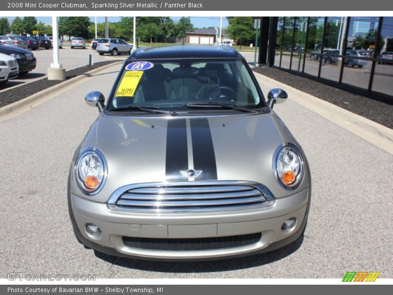 Sparkling Silver Metallic / Panther Black 2008 Mini Cooper Clubman