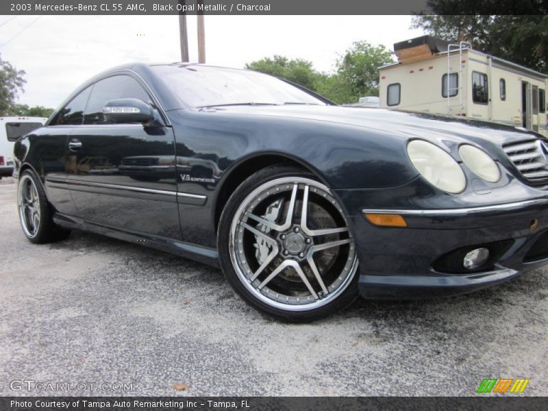 Black Opal Metallic / Charcoal 2003 Mercedes-Benz CL 55 AMG