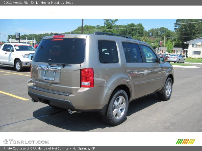Mocha Metallic / Beige 2011 Honda Pilot EX-L
