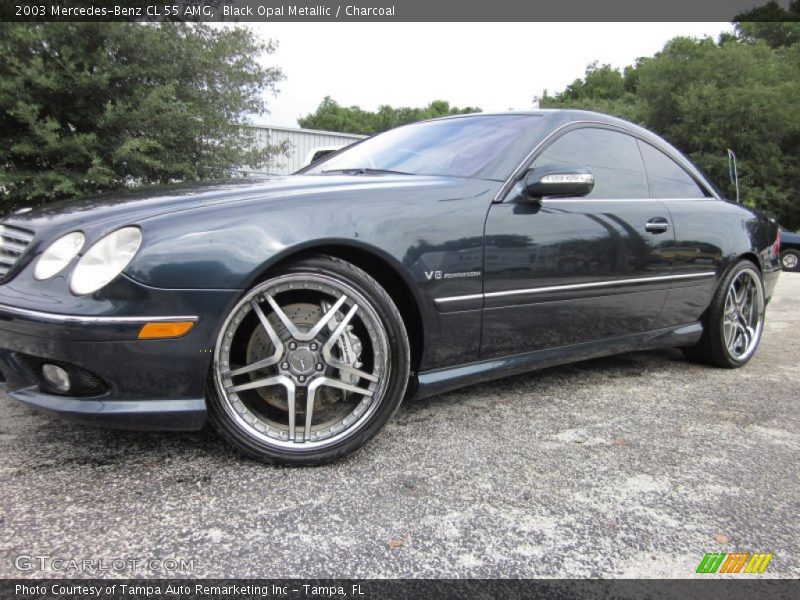 Black Opal Metallic / Charcoal 2003 Mercedes-Benz CL 55 AMG