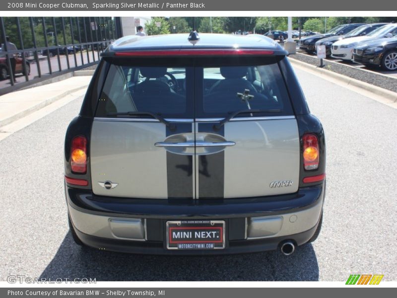 Sparkling Silver Metallic / Panther Black 2008 Mini Cooper Clubman