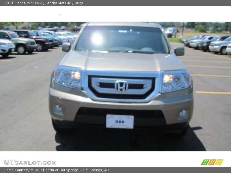 Mocha Metallic / Beige 2011 Honda Pilot EX-L