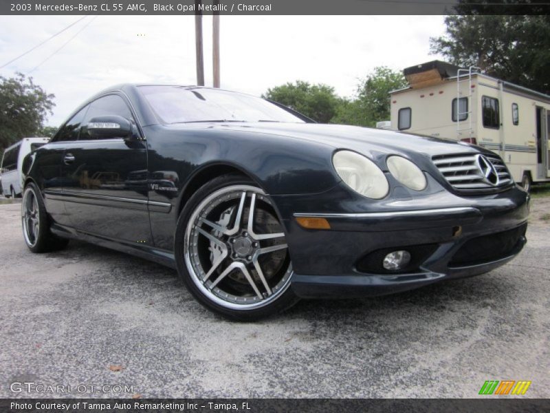 Black Opal Metallic / Charcoal 2003 Mercedes-Benz CL 55 AMG