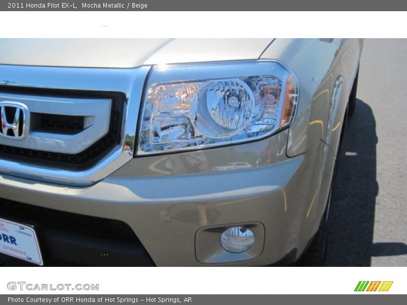 Mocha Metallic / Beige 2011 Honda Pilot EX-L