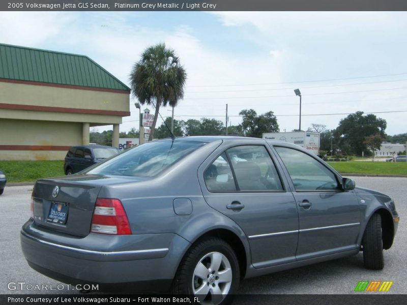 Platinum Grey Metallic / Light Grey 2005 Volkswagen Jetta GLS Sedan