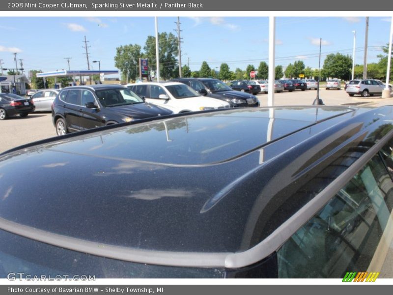 Sparkling Silver Metallic / Panther Black 2008 Mini Cooper Clubman