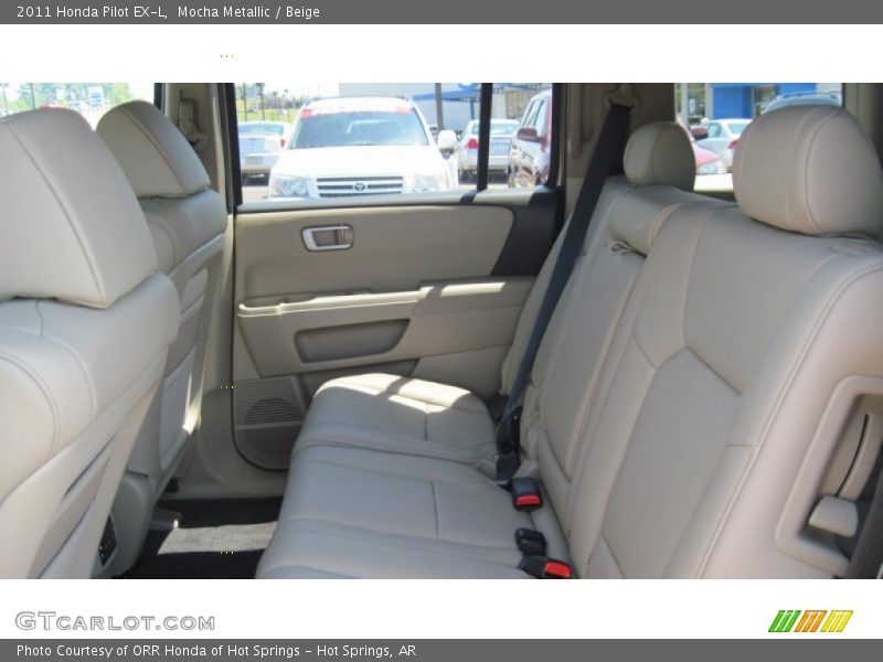 Mocha Metallic / Beige 2011 Honda Pilot EX-L