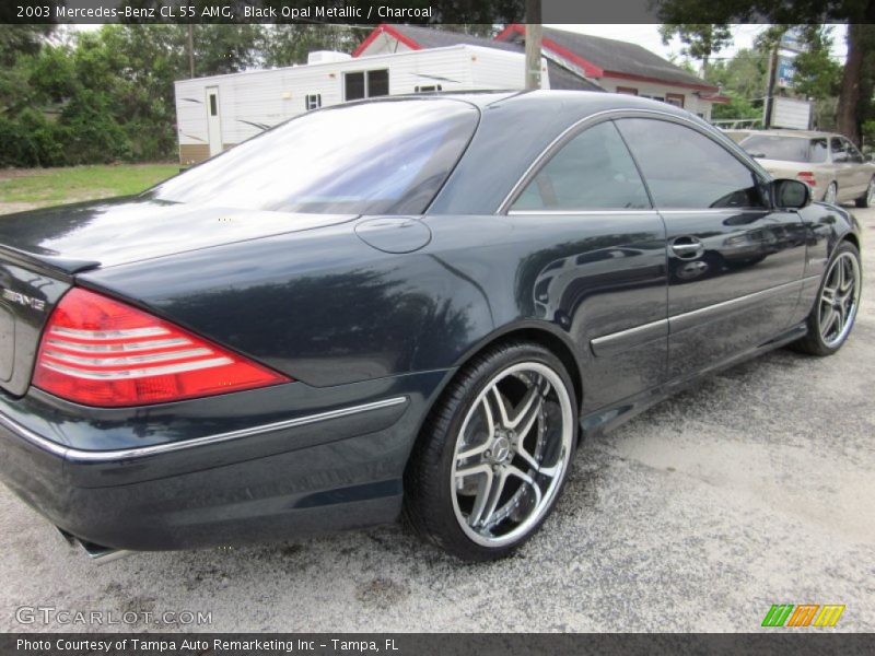 Black Opal Metallic / Charcoal 2003 Mercedes-Benz CL 55 AMG