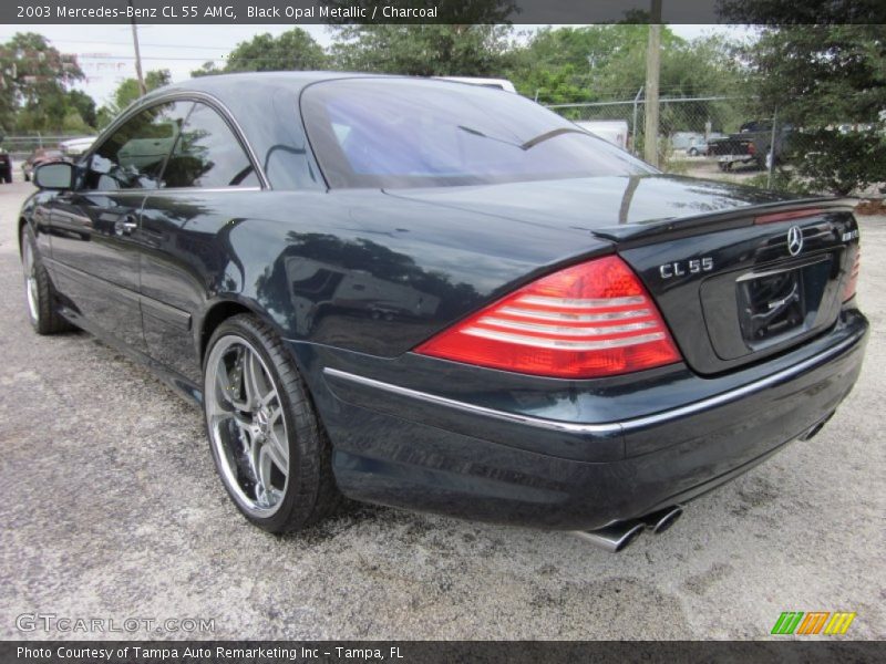 Black Opal Metallic / Charcoal 2003 Mercedes-Benz CL 55 AMG