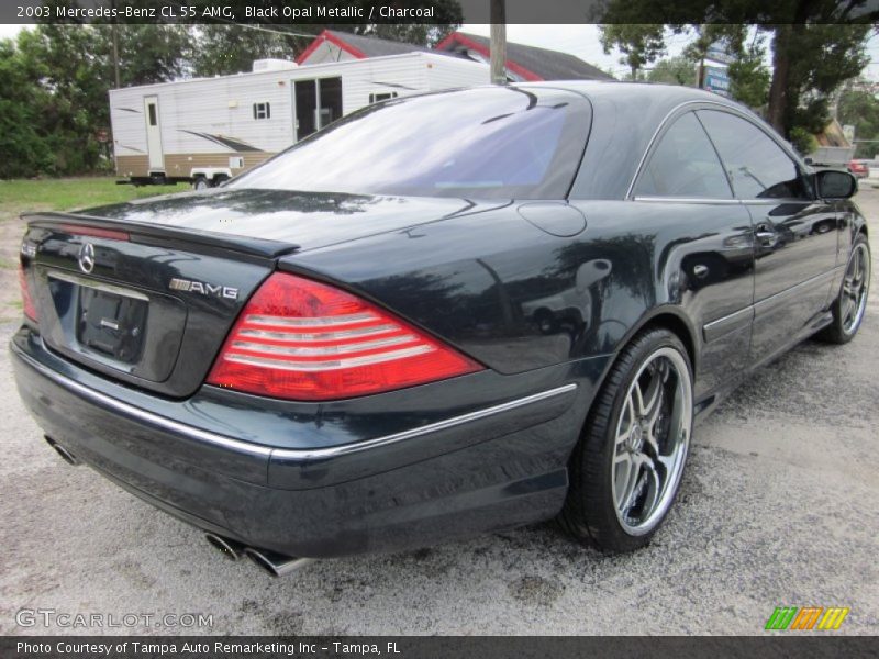 Black Opal Metallic / Charcoal 2003 Mercedes-Benz CL 55 AMG