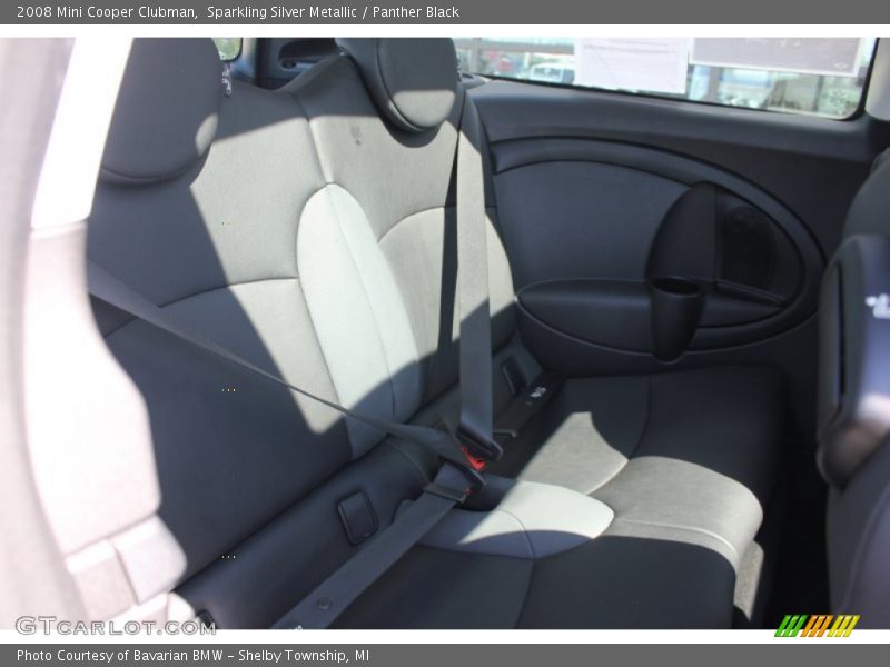 Sparkling Silver Metallic / Panther Black 2008 Mini Cooper Clubman