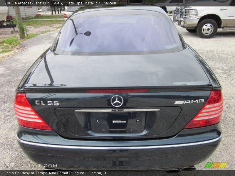 Black Opal Metallic / Charcoal 2003 Mercedes-Benz CL 55 AMG