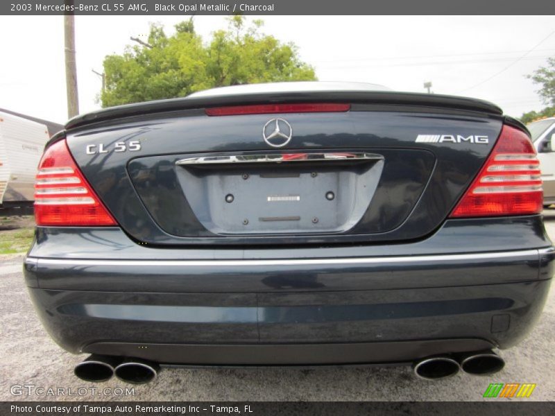 Black Opal Metallic / Charcoal 2003 Mercedes-Benz CL 55 AMG