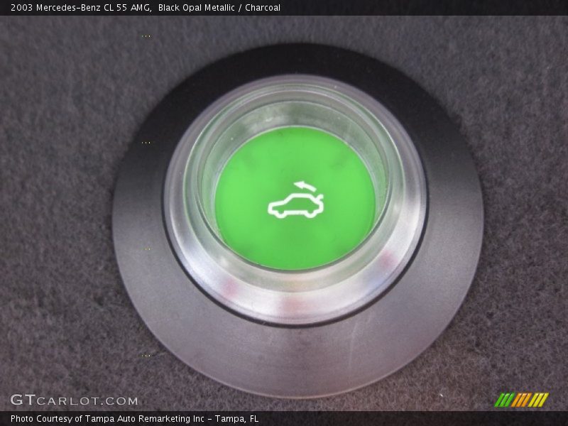 Black Opal Metallic / Charcoal 2003 Mercedes-Benz CL 55 AMG