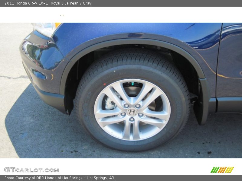 Royal Blue Pearl / Gray 2011 Honda CR-V EX-L