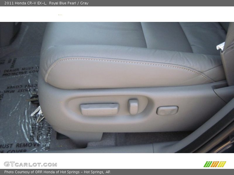 Royal Blue Pearl / Gray 2011 Honda CR-V EX-L