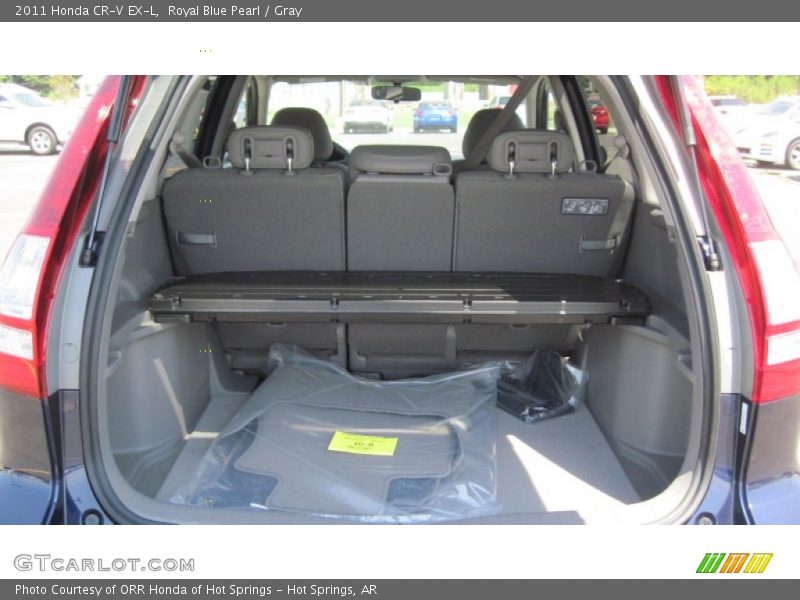 Royal Blue Pearl / Gray 2011 Honda CR-V EX-L