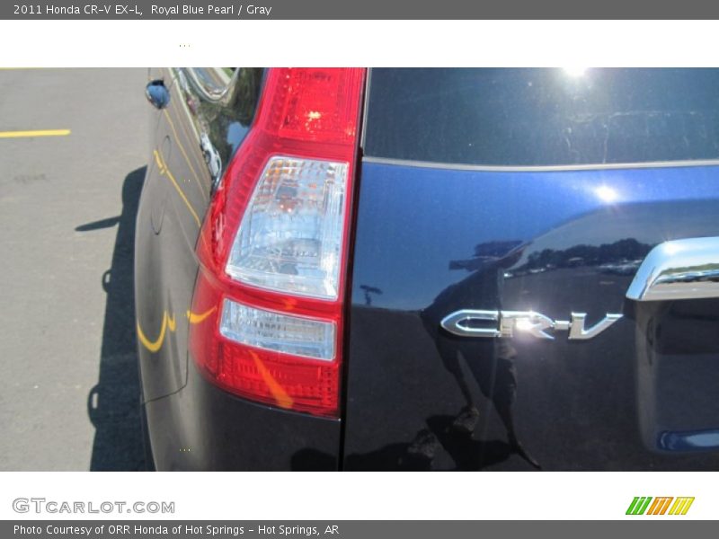 Royal Blue Pearl / Gray 2011 Honda CR-V EX-L