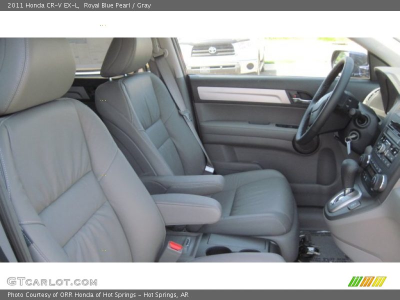 Royal Blue Pearl / Gray 2011 Honda CR-V EX-L