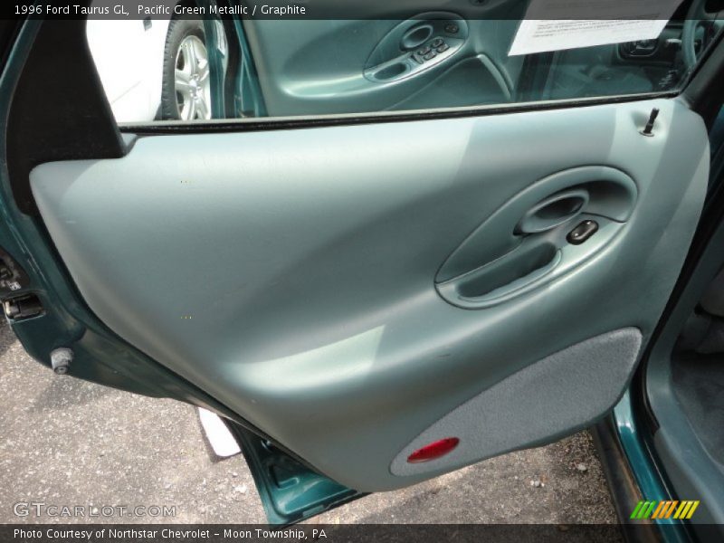 Pacific Green Metallic / Graphite 1996 Ford Taurus GL