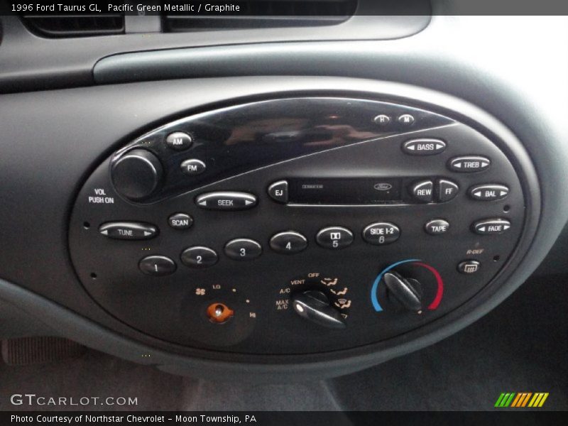 Pacific Green Metallic / Graphite 1996 Ford Taurus GL