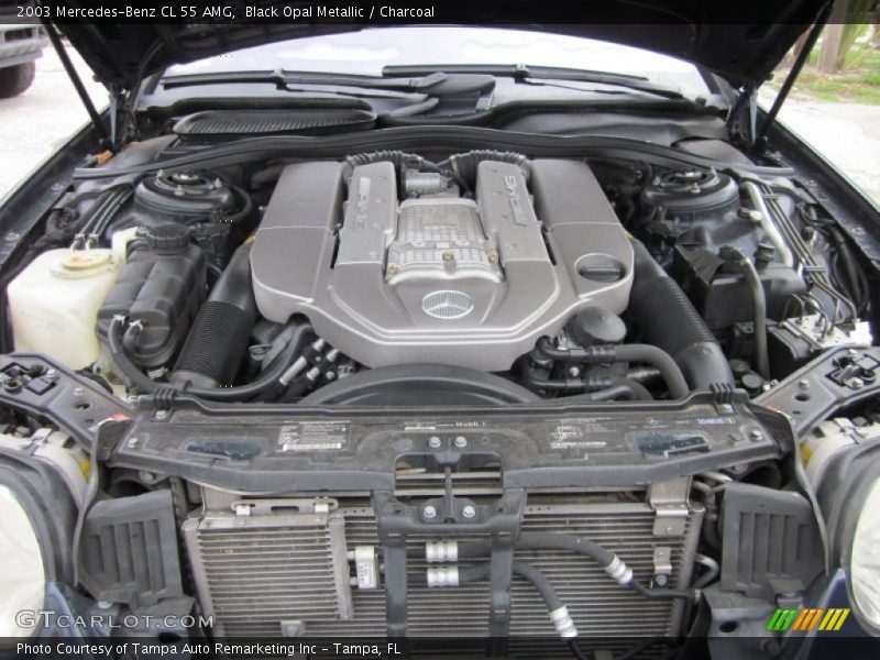  2003 CL 55 AMG Engine - 5.4 Liter AMG Supercharged SOHC 24-Valve V8