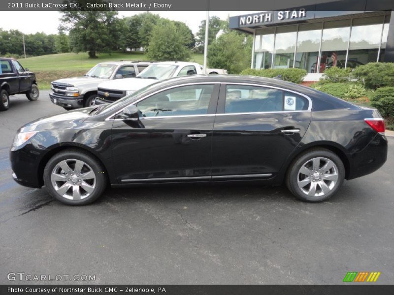 Carbon Black Metallic / Ebony 2011 Buick LaCrosse CXL