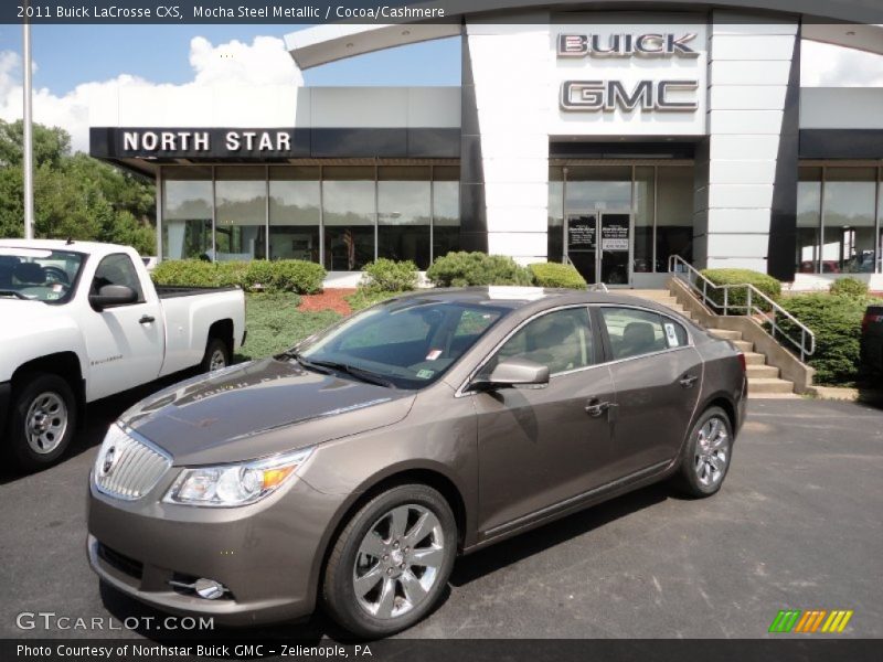 Mocha Steel Metallic / Cocoa/Cashmere 2011 Buick LaCrosse CXS