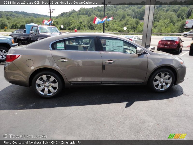 Mocha Steel Metallic / Cocoa/Cashmere 2011 Buick LaCrosse CXS