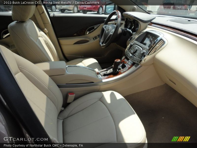 Mocha Steel Metallic / Cocoa/Cashmere 2011 Buick LaCrosse CXS