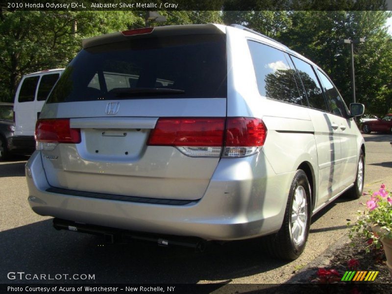 Alabaster Silver Metallic / Gray 2010 Honda Odyssey EX-L